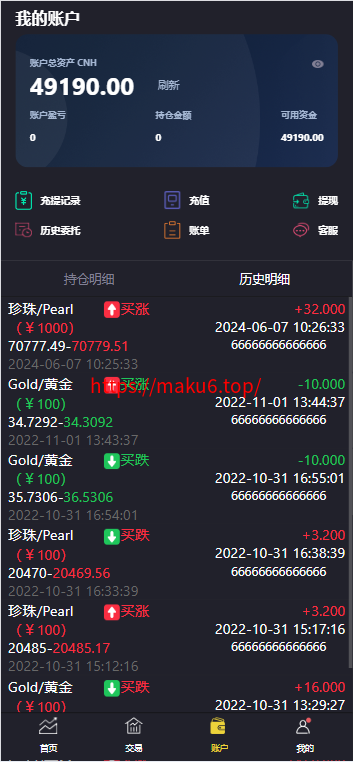 【亲测】香港十大贵金属交易系统源码 微盘交易平台 微交易所 附教程