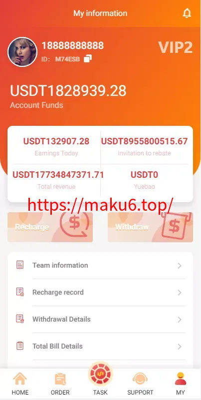 新UI多语言抢单刷单系统/海外刷单源码+订单自动匹配系统
