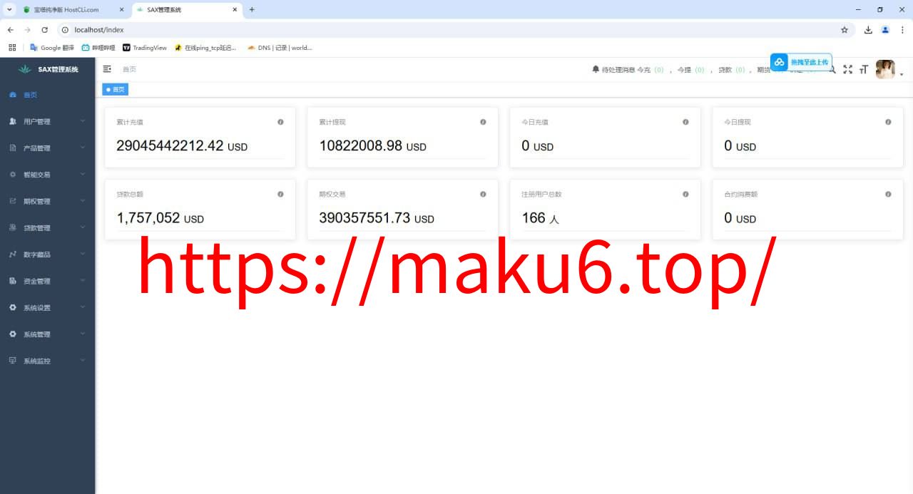 多语言新版本UI/欧美风格币盘外汇源码/虚拟币/股票/取货/贵金属/合约/期权/nft/只能交易H5 PC自适应