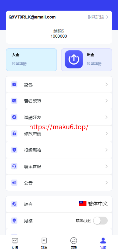 fx7/st5全新二开综合虚拟币外汇交易所开源代码