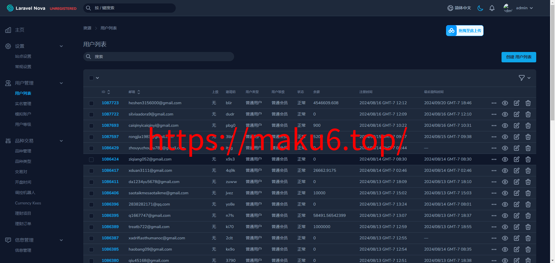 fx7/st5全新二开综合虚拟币外汇交易所开源代码