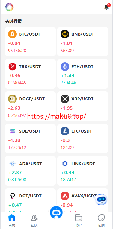 多语言量化交易系统源码|支持19种语言+USDT自动充值+三级分销+搭建教程