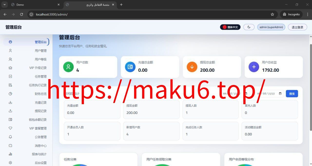 图片[6]-全球多平台视频任务系统源码 – 全开源 | 多语言 | VIP升级 | 2026新版-凡客源码