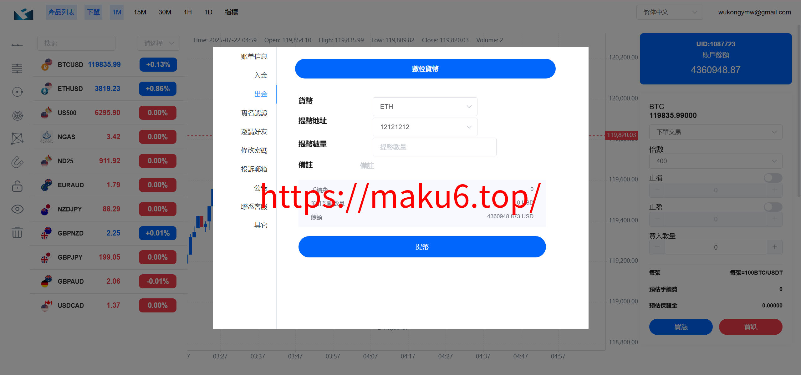 图片[1]-ST5外汇贵金属多语言交易所源码/虚拟货币+外汇+贵金属+能源+CFD差价合约+K线控制+模拟账号/前端uniapp纯源码+后端PHP-凡客源码