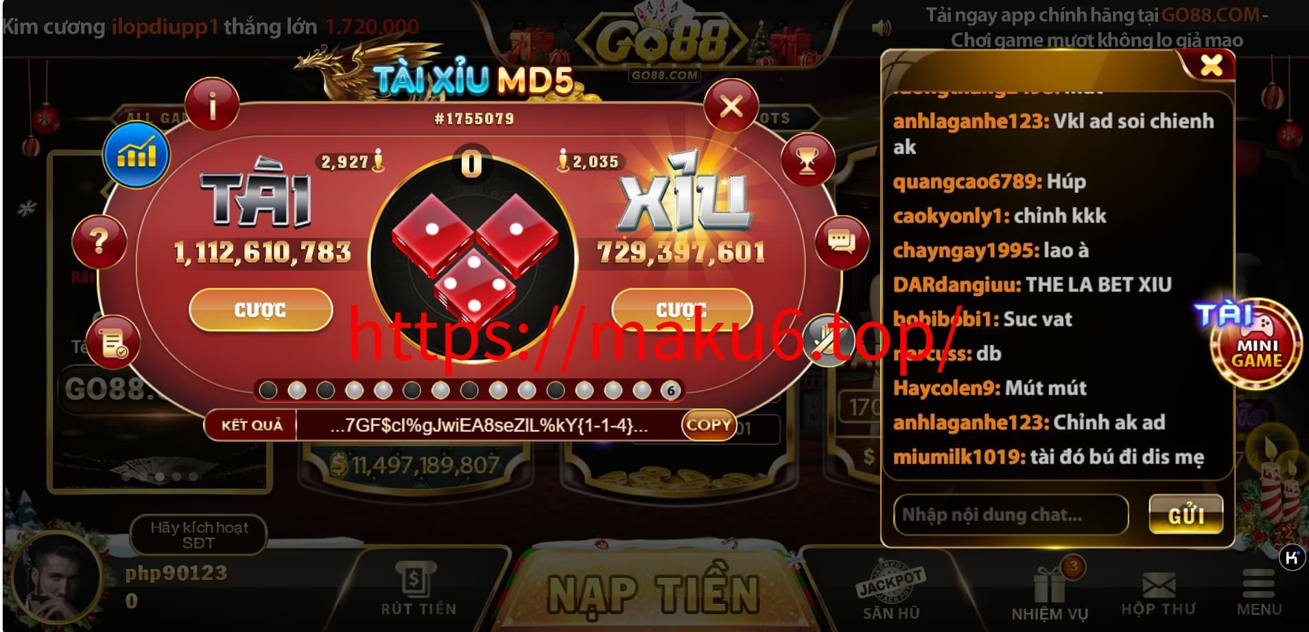图片[2]-越南语棋牌游戏Go88/ClientGame程序源码node.js+Cocos Creator-凡客源码