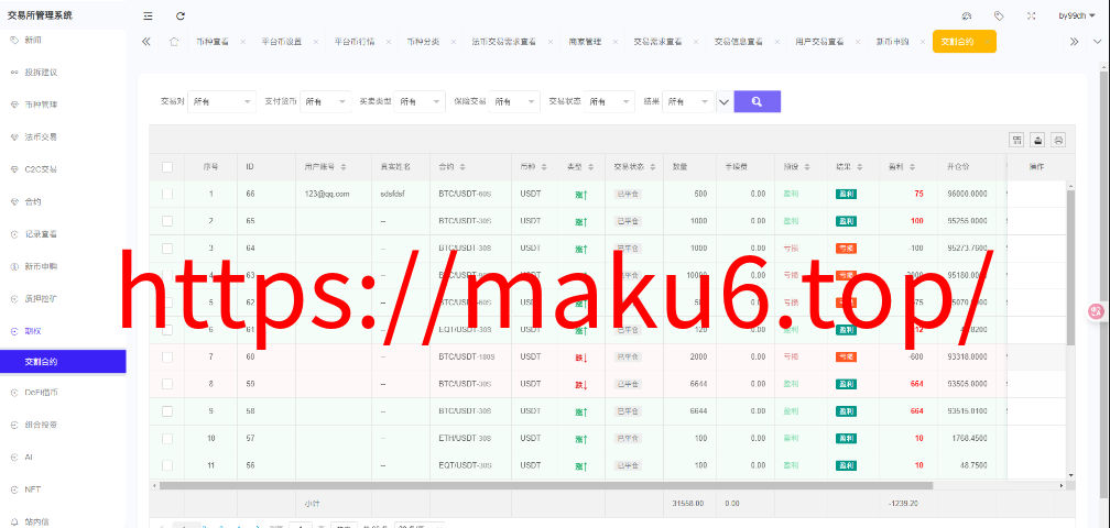 图片[21]-全新二开多语言/股票外汇/黄金期货/虚拟币/etf/defi借贷/c2c/申购/跟单/理财/ai量化/综合交易所源码-凡客源码
