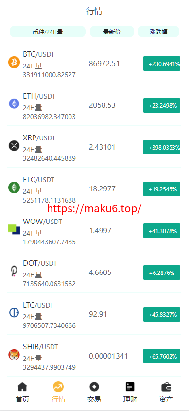 图片[16]-9多语言交易所系统/币币交易/秒合约交易/合约交易/锁仓挖矿/信托理财/新币申购/闪兑/黑白双色主题二开版-凡客源码