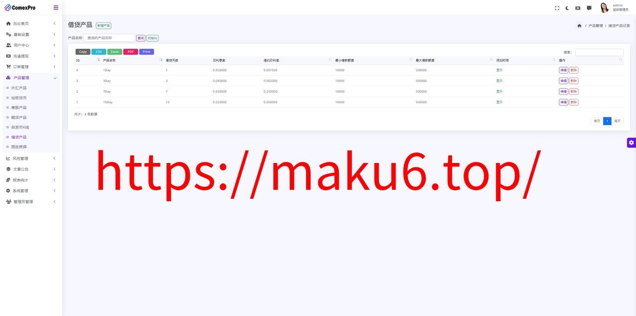图片[21]-多语言综合交易所系统/外汇/期货虚拟币交易/AI量化/贷款-凡客源码