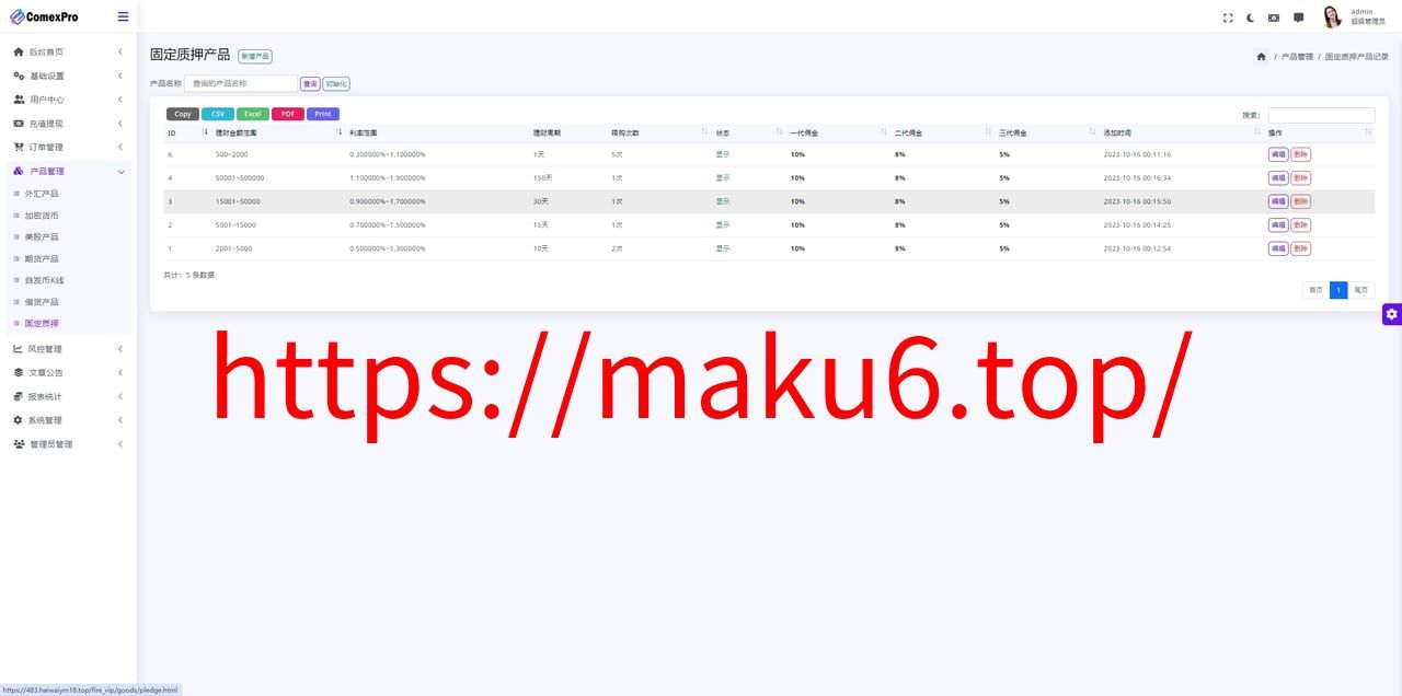 图片[22]-多语言综合交易所系统/外汇/期货虚拟币交易/AI量化/贷款-凡客源码