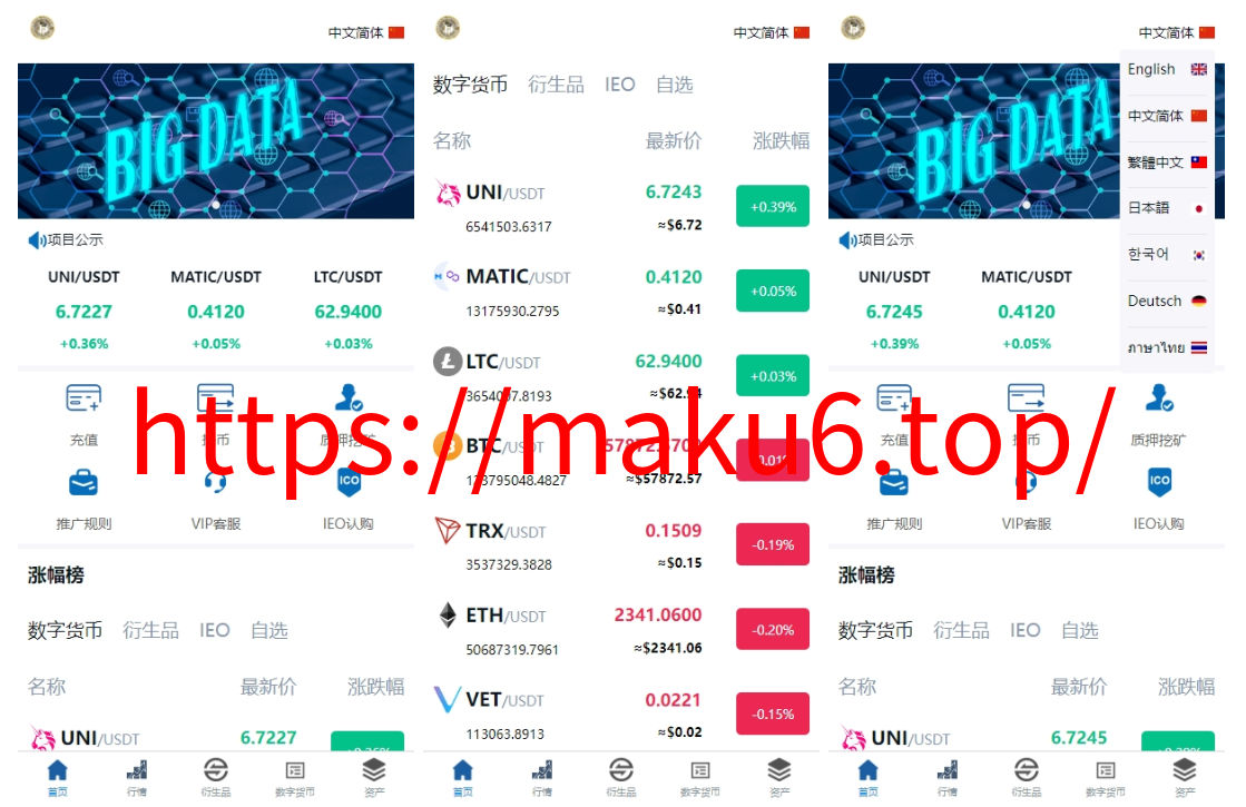图片[13]-新版多语言交易所系统/虚拟币外汇交易/期权合约交易-凡客源码