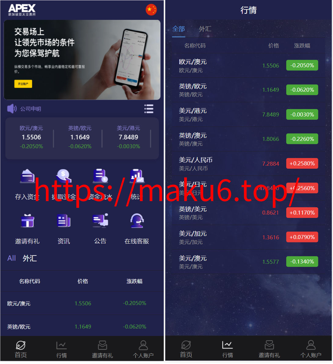 图片[1]-新UI多语言微盘外汇系统/时间盘微盘源码-凡客源码