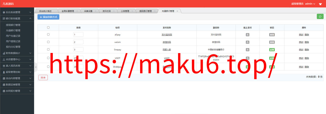 图片[12]-乐娱大富二开全新UI/高仿双赢迪士尼/简单权限控制/六合彩自动结算/修复版-凡客源码