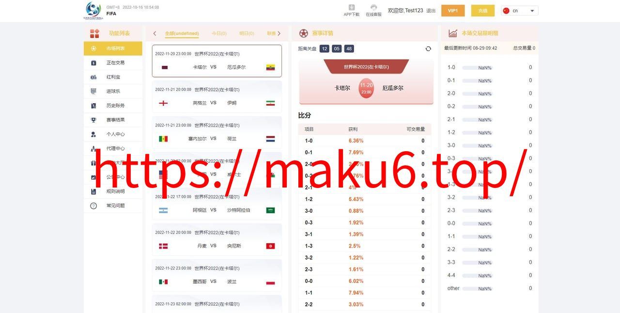 图片[9]-独家JAVA正常版世界杯体育源码/多语言反波胆系统/红利宝代理/前后端全开源-凡客源码
