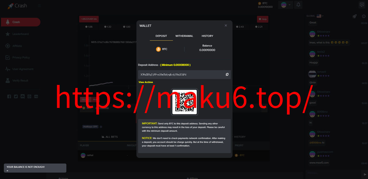 图片[4]-海外爆点游戏/竞猜下注游戏/带聊天室/机器人/BTC充值-凡客源码