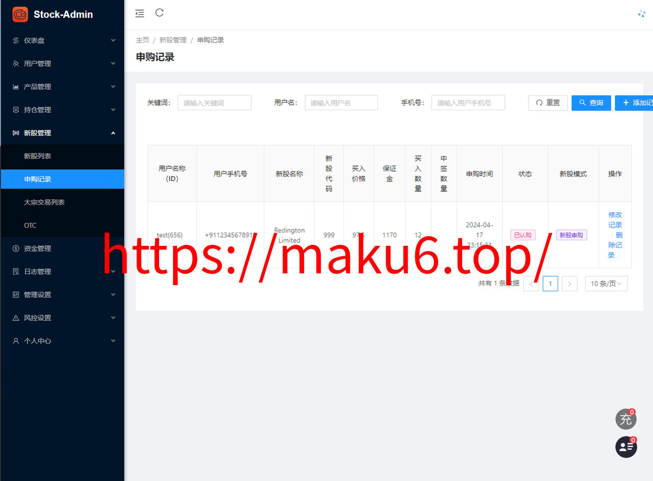 全新二开印度股票全开源版本