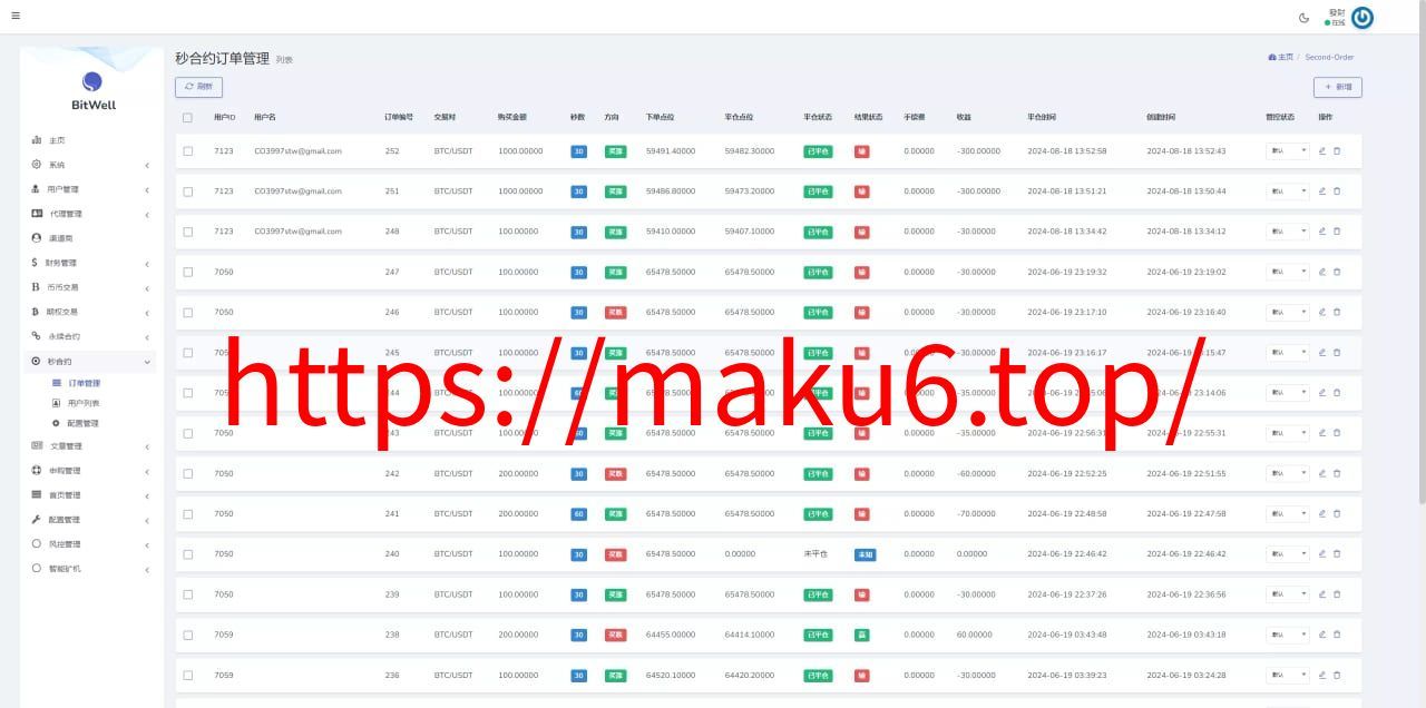 【多语言仿OKX交易所】DAPP+秒合约交易所+质押申购