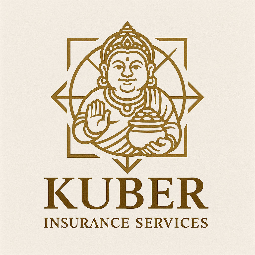 Happy elderly couple with insurance protection