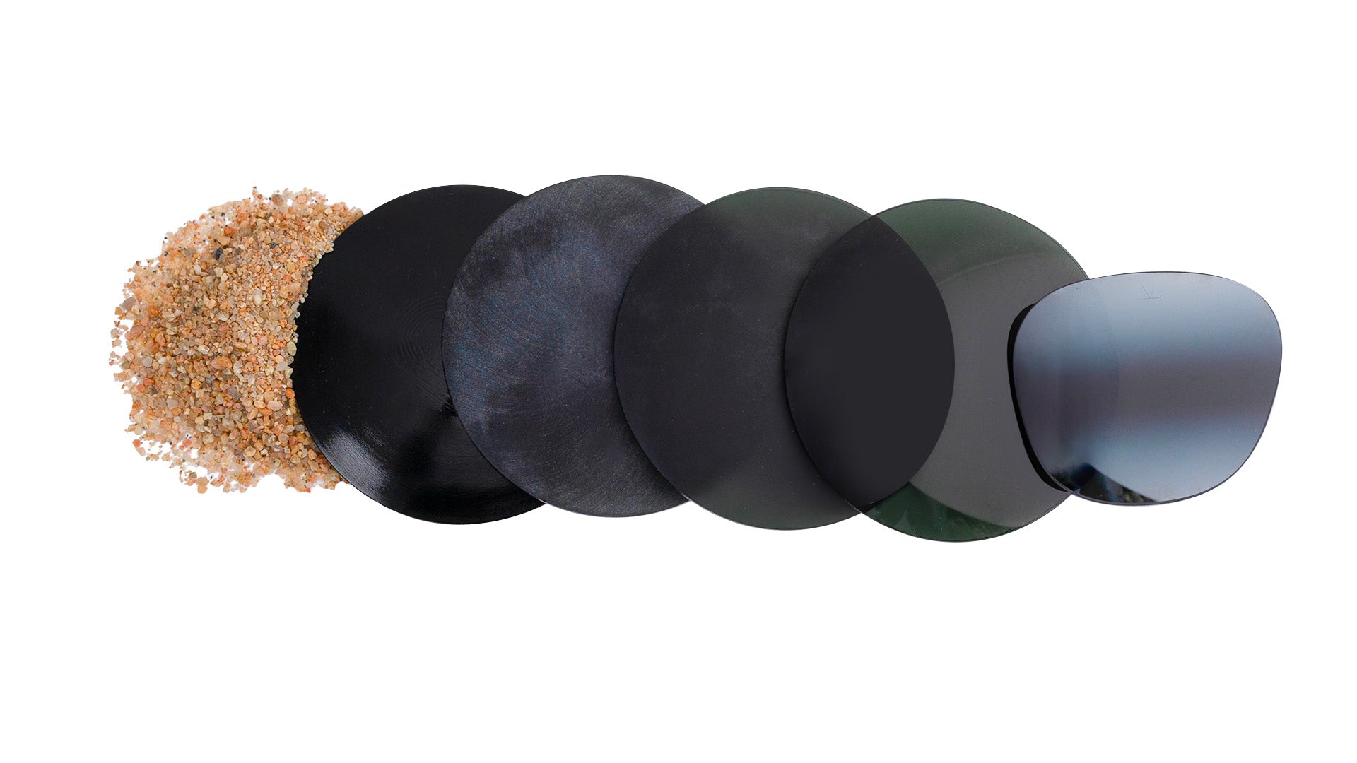 A responsible production - mineral lenses layers