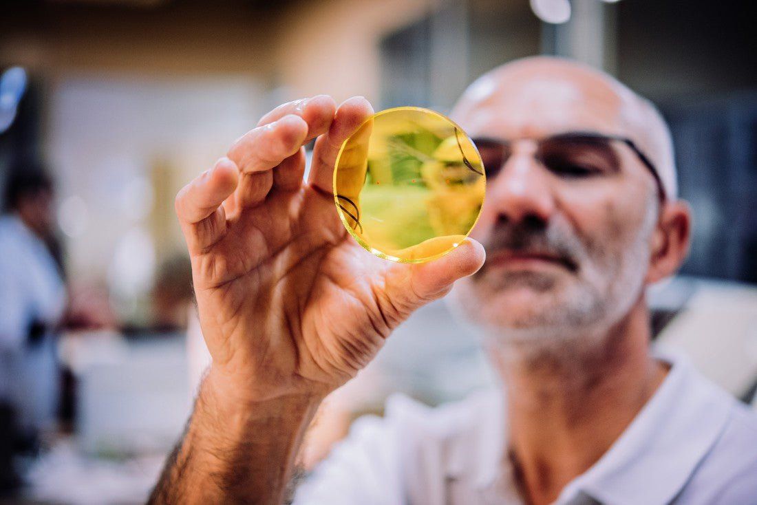 High definition mineral lens inspection