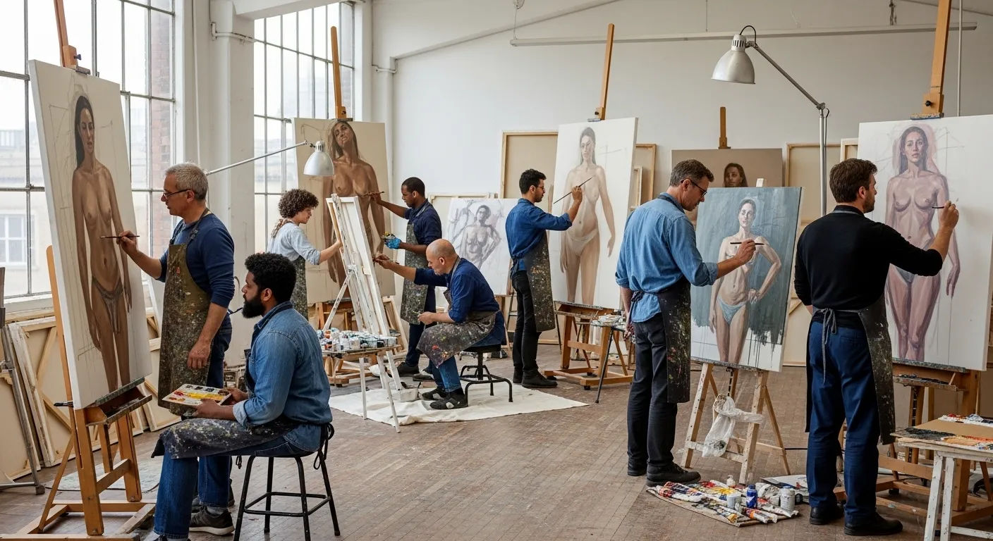 Contemporary female figurative painters