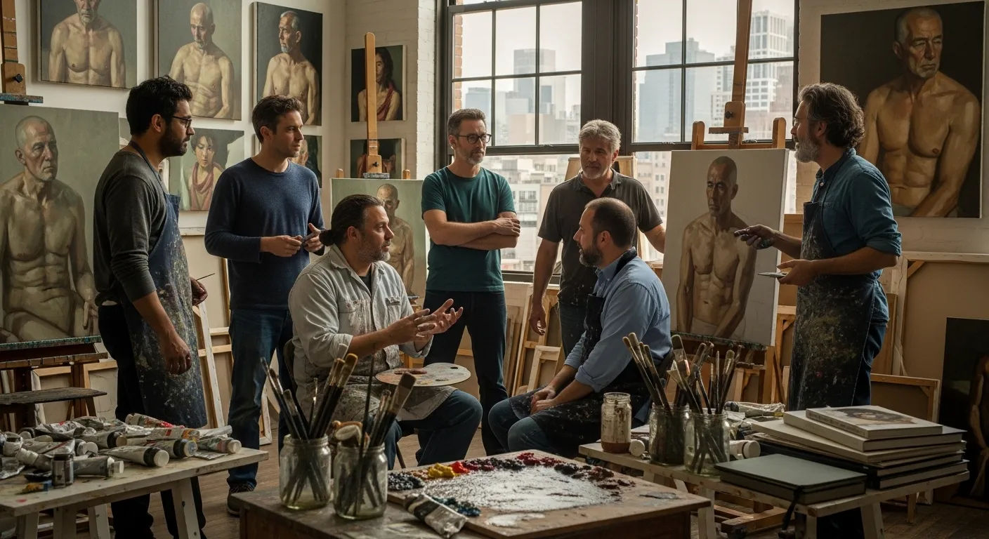 Famous contemporary figurative painters