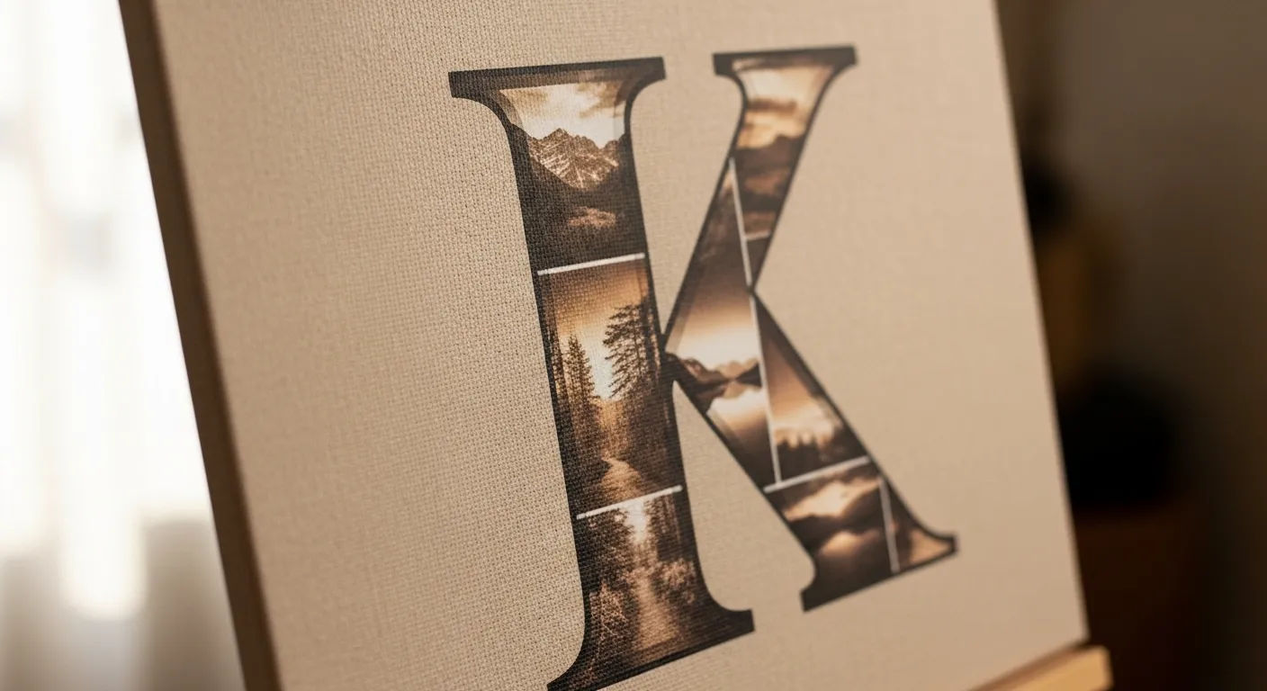 Personalized Canvas Prints with Text Design Ideas