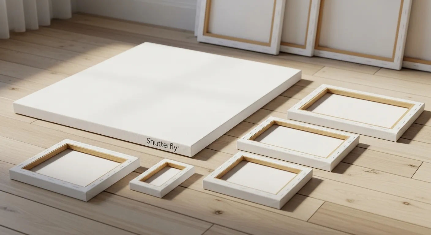 Shutterfly canvas sizes