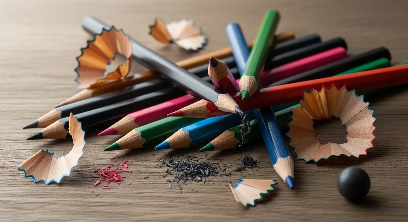 Still life artists pencil