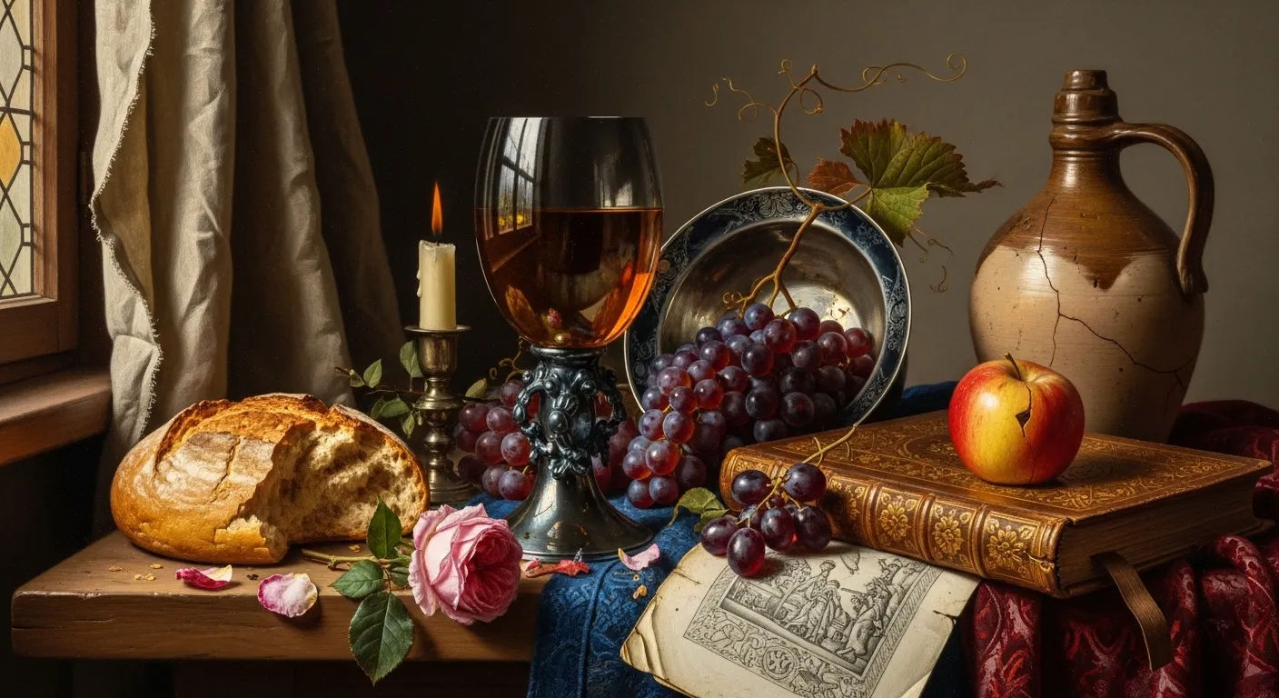 Still life paintings