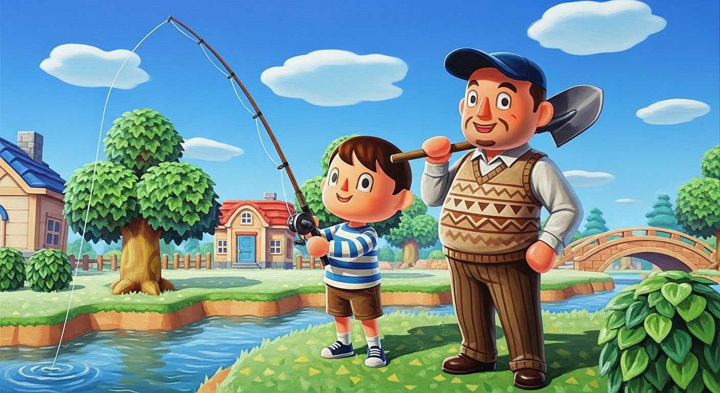 animal crossing amazing painting