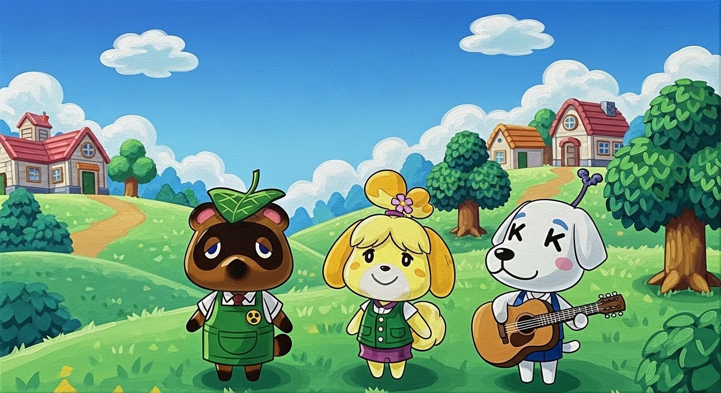 Basic Painting Animal Crossing Starter Guide