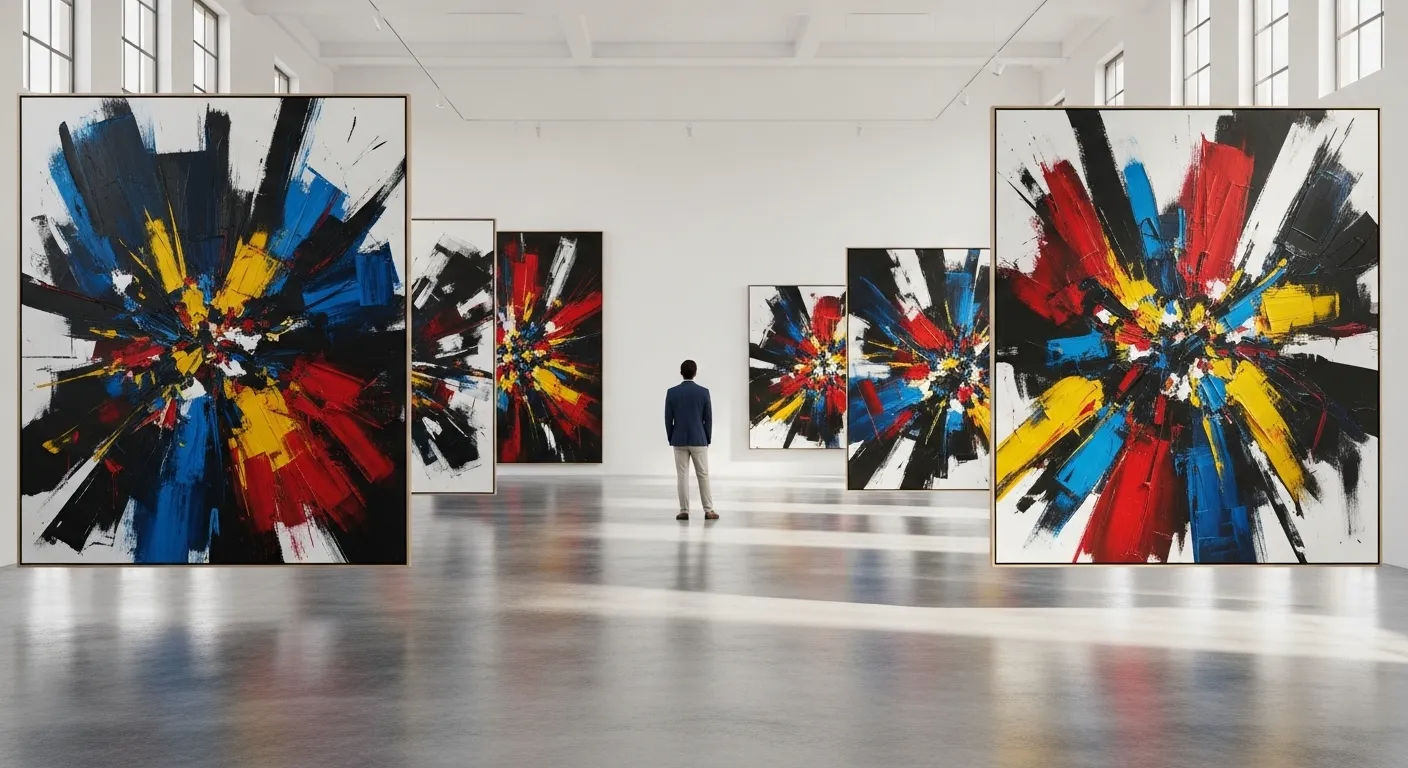 big modern paintings