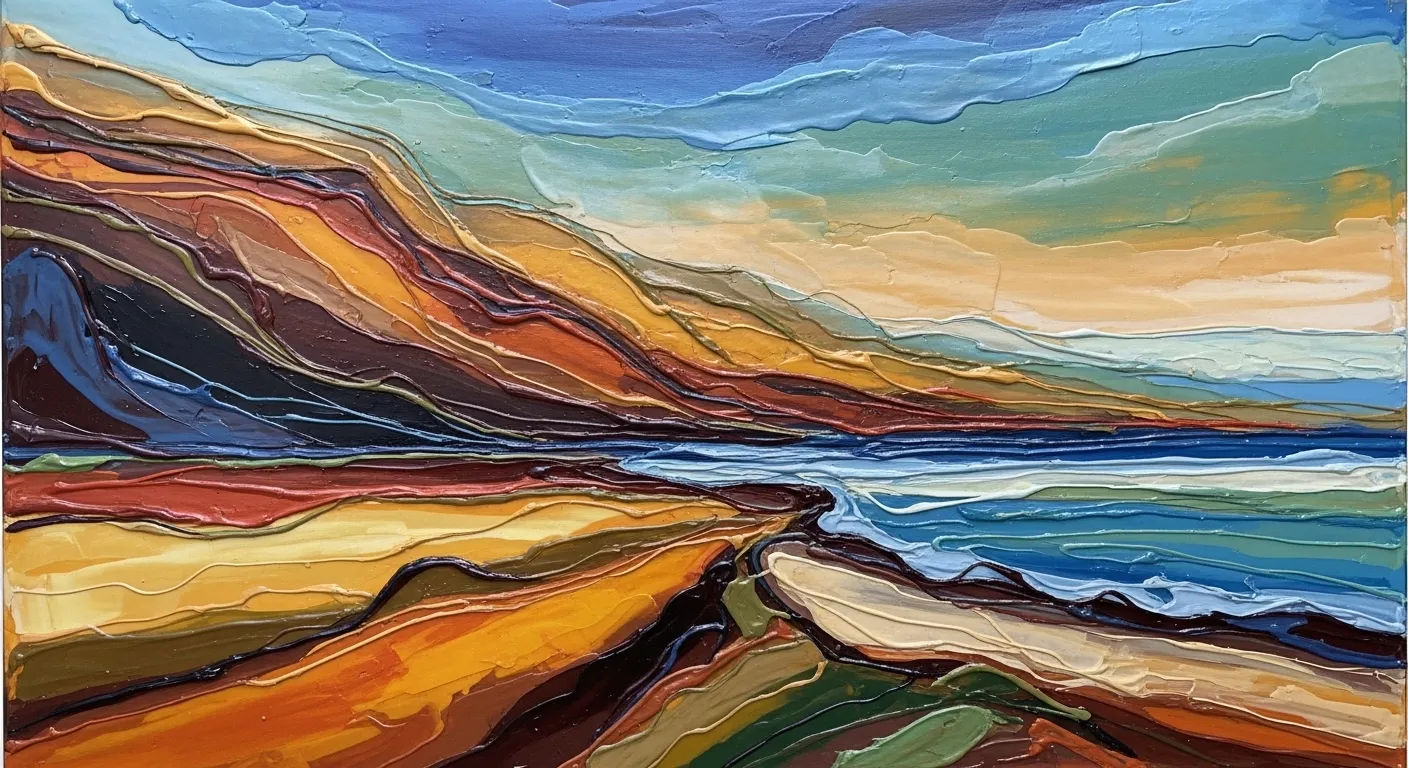 Encaustic Art Technique Wax Layers