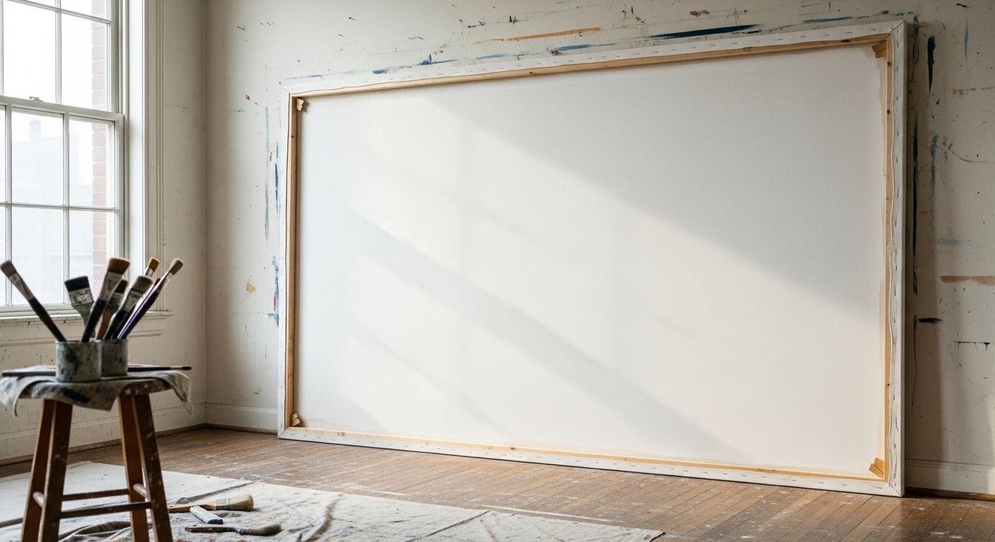 extra large canvas for painting