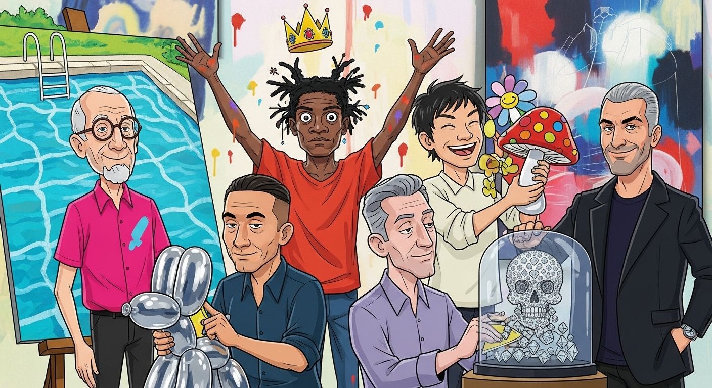 famous contemporary artists painters