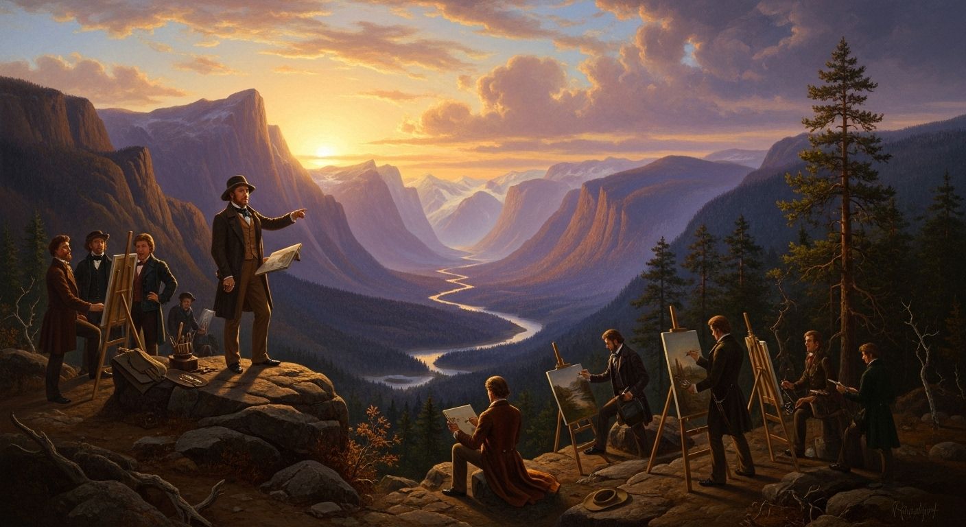 famous landscape oil painters