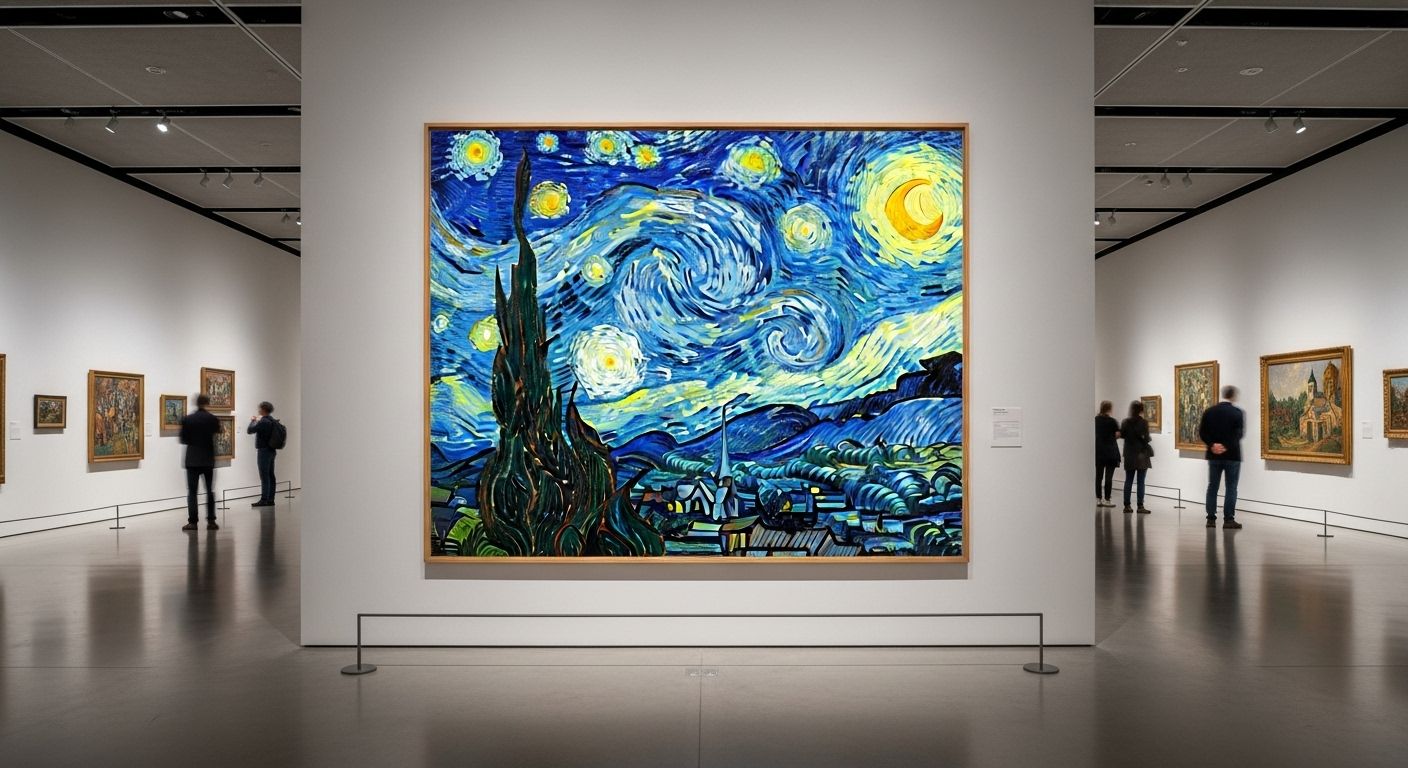 museum of modern art starry night