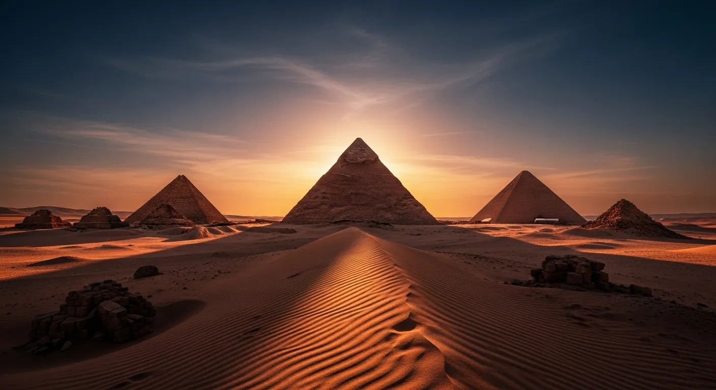 pyramid composition in art