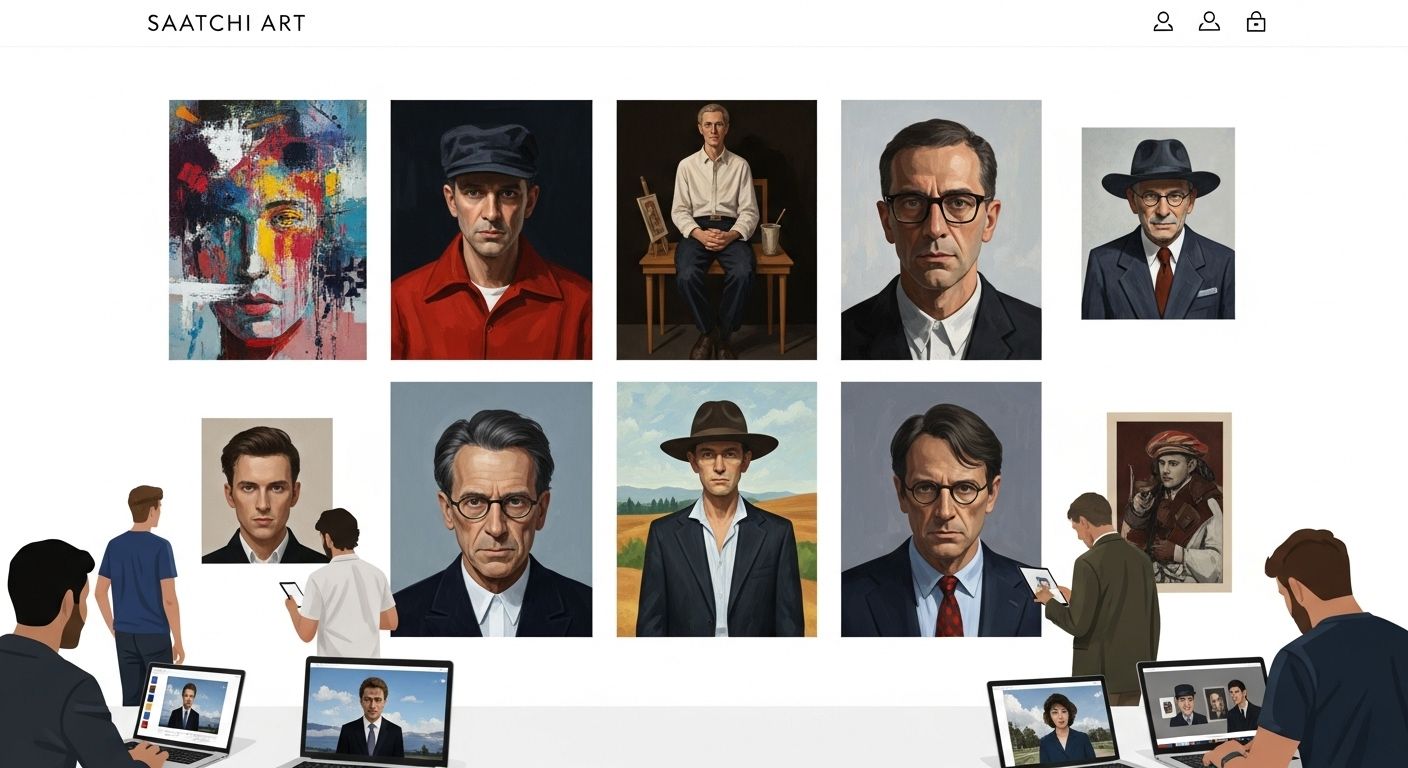 saatchi art online gallery