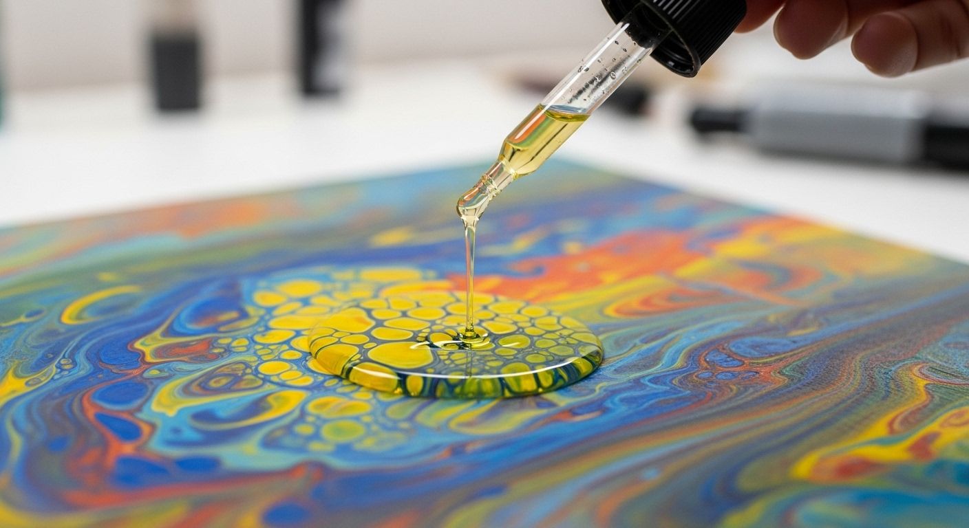 silicone oil for painting