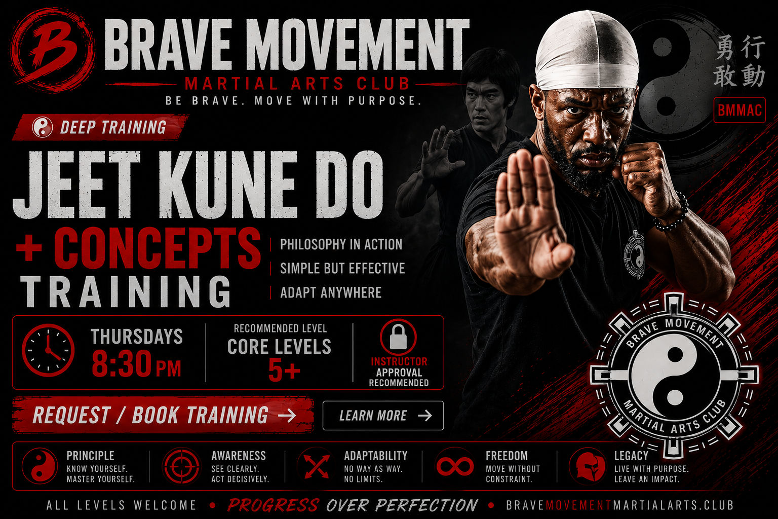 BMMA Jeet Kune Do Concepts training