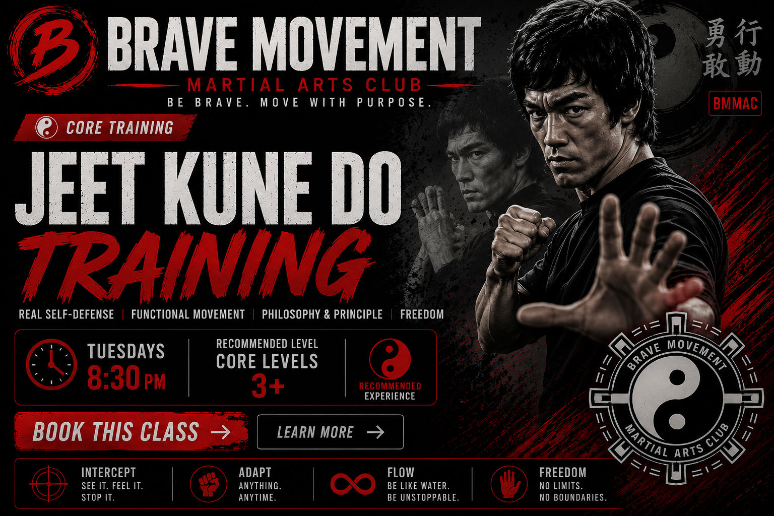 BMMA Jeet Kune Do training