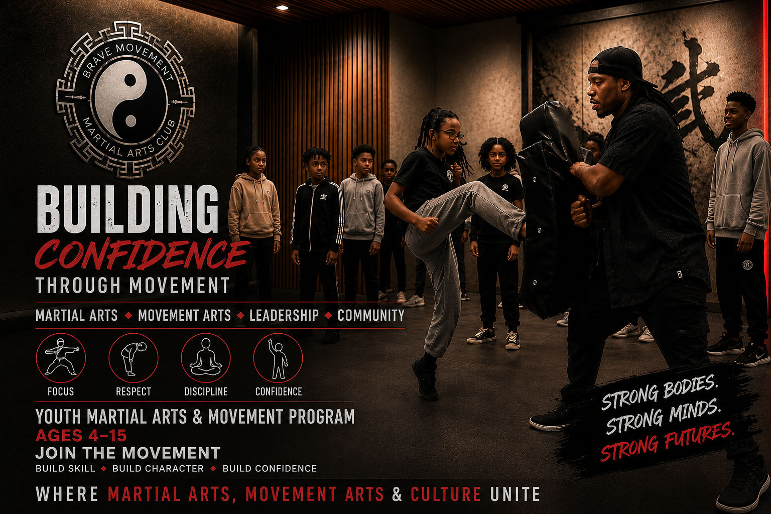 Youth martial arts and movement program