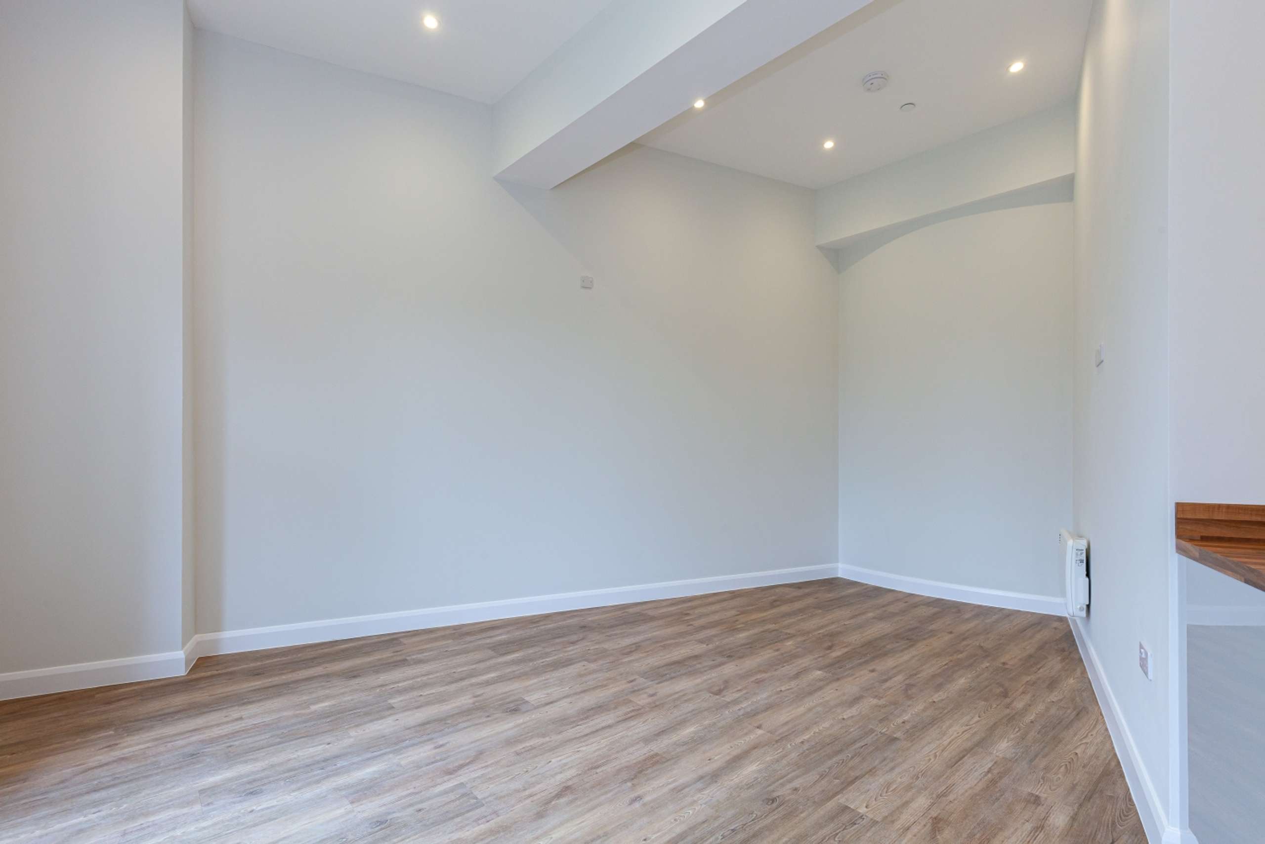 Open plan living area