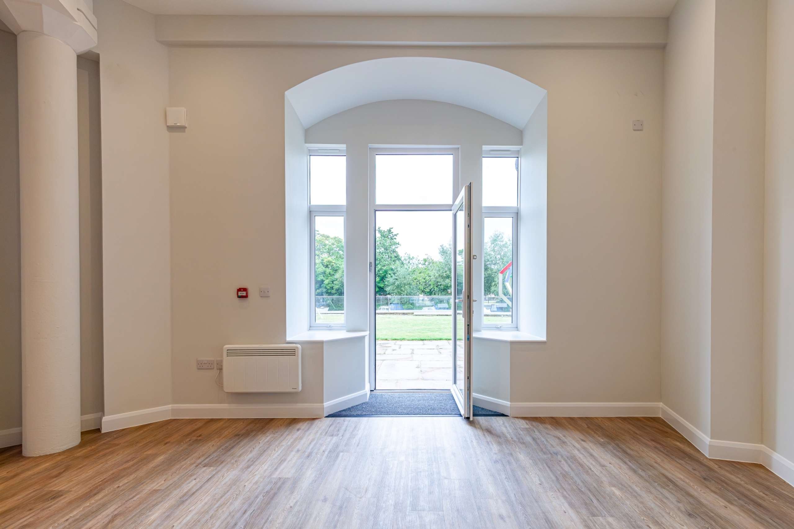 Open plan living area