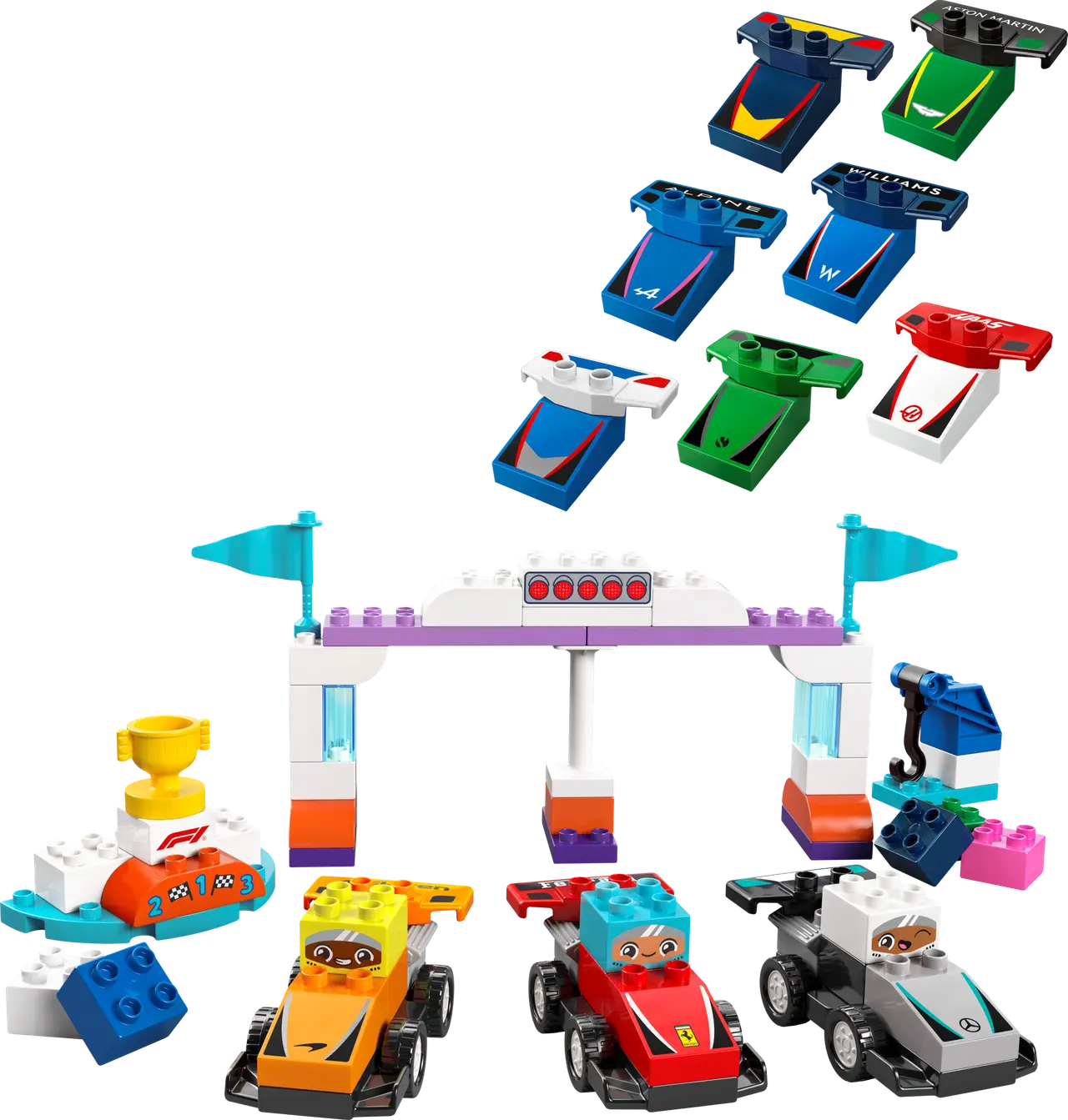 F1 Team Race Cars & Drivers