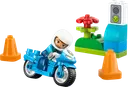 Blue Police Motorcycle