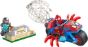 Spidey on his Motorcycle vs. Rhino