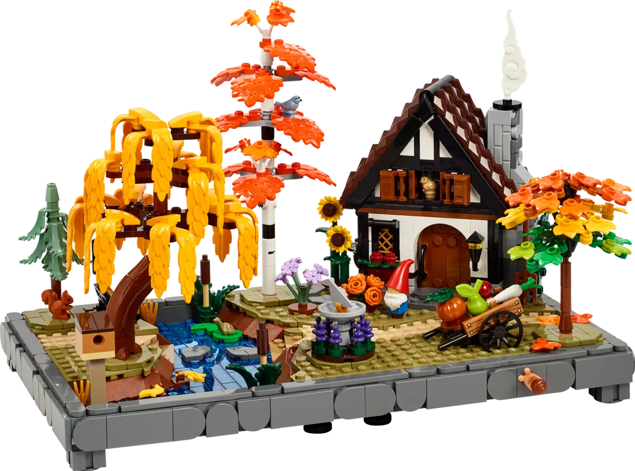 Autumn Cottage Garden