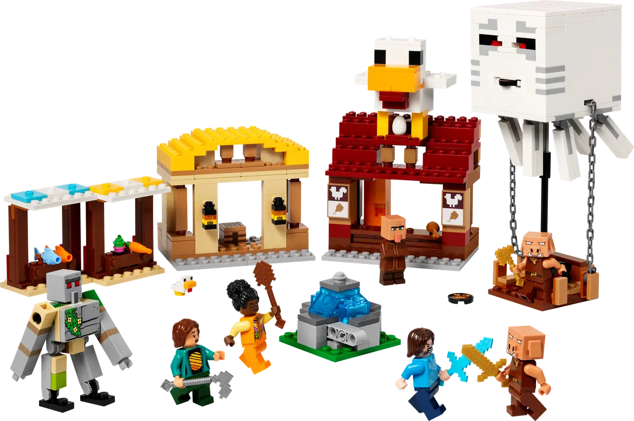 The Ghast Balloon Village Attack